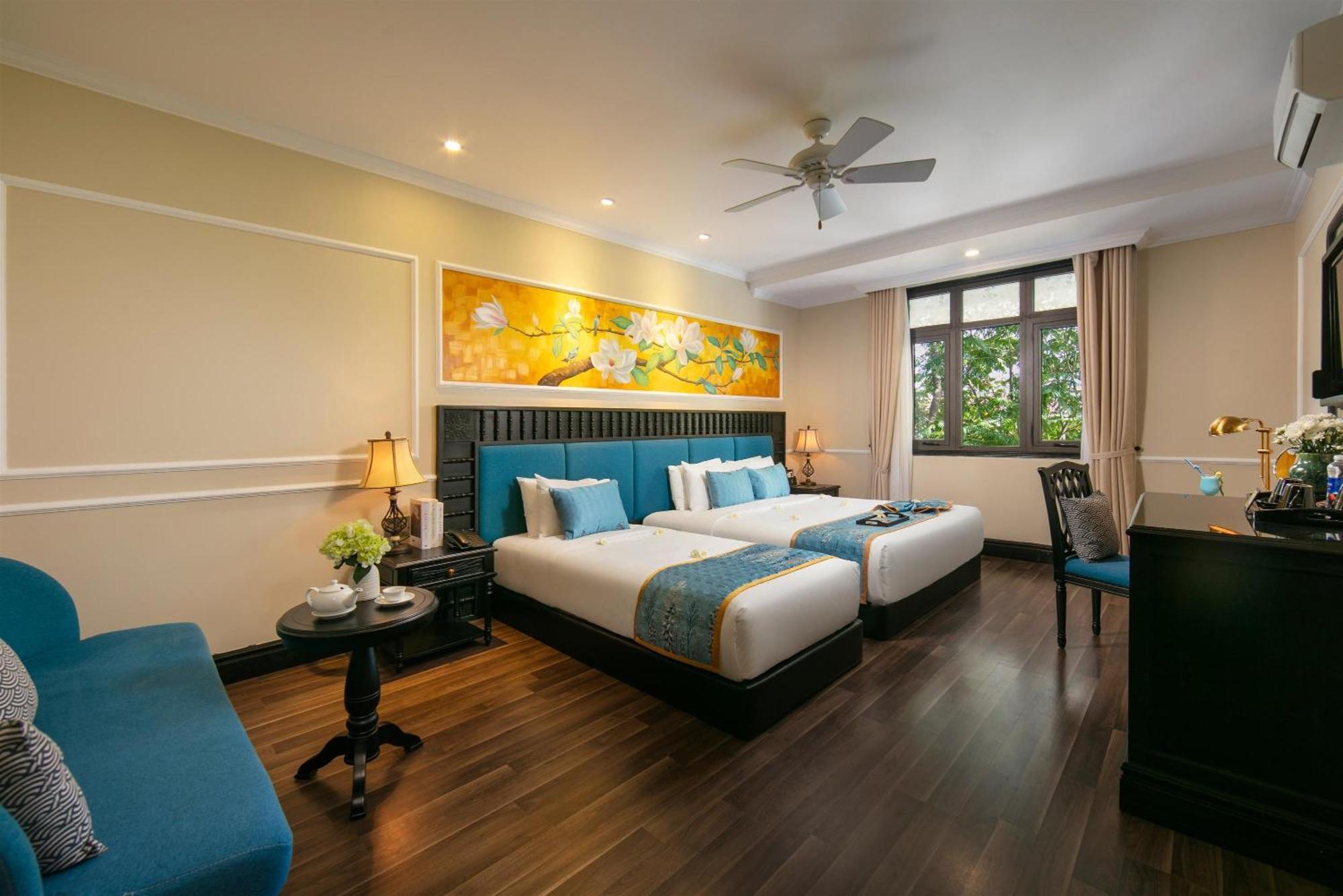 Phòng Deluxe 3 Người Nhìn ra Thành phố